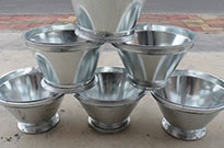 白鐵皮風管接頭 換氣扇通風管道 變徑異徑內接大小頭